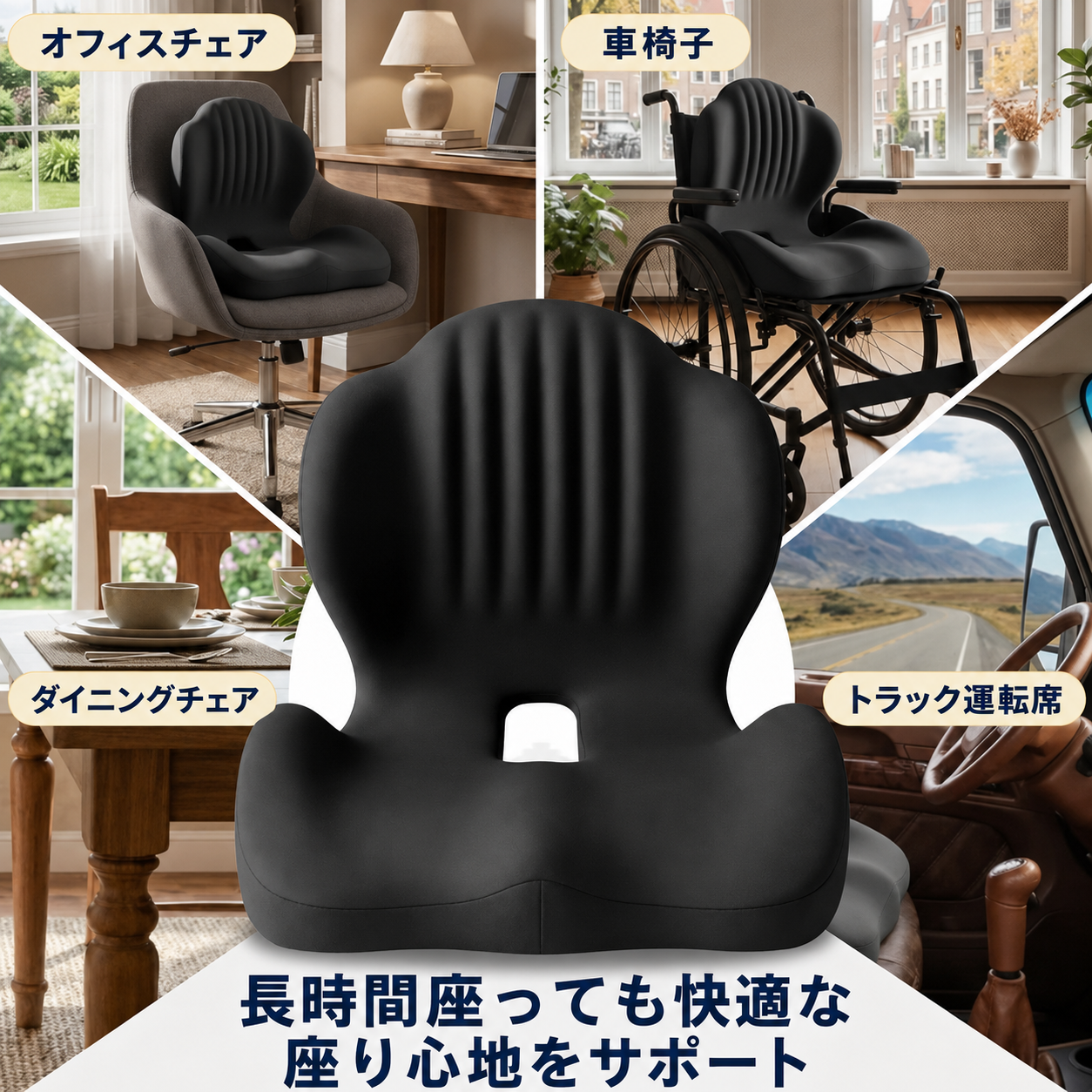PosturePro™ 姿勢サポートクッション